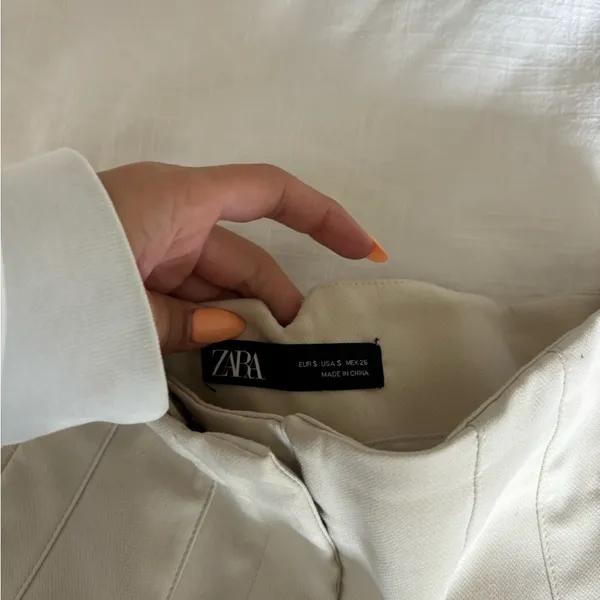 Zara tan trousers - Image 3