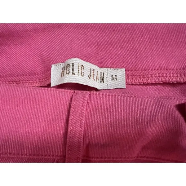Holic Jeans Pink Distressed Skinny Size M Stretchy‎ NWT - Image 8