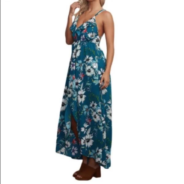 Boho Maxi Dress - Image 3