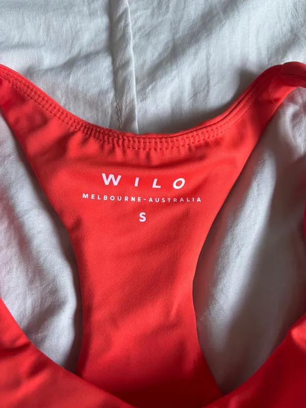 Orange and Pink Wilo Sports Bra - Image 3