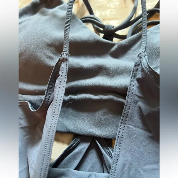 Athleta Solace Support Top, SIZE XS                       Charcoal - Image 7