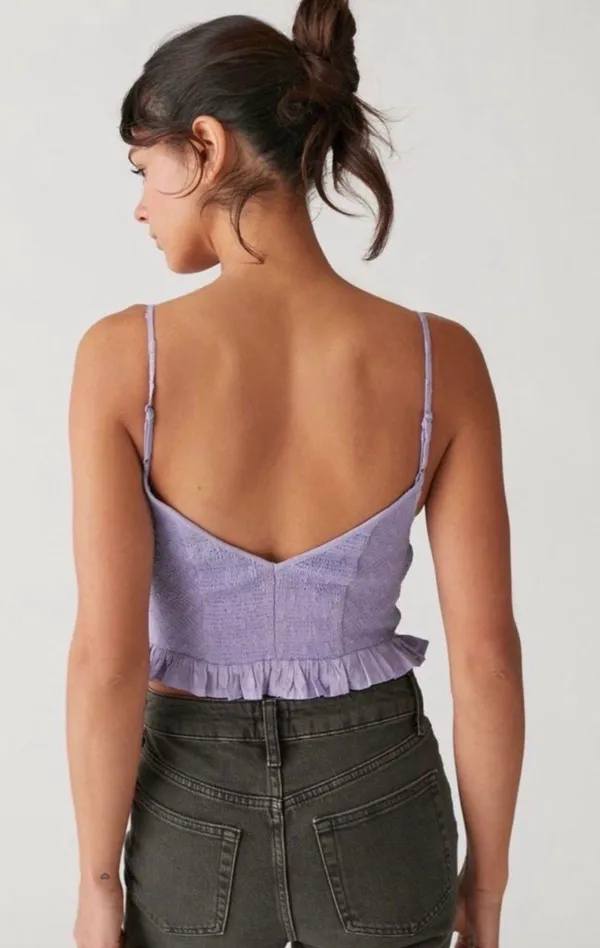 urban outfitter tank top purple small - Image 3