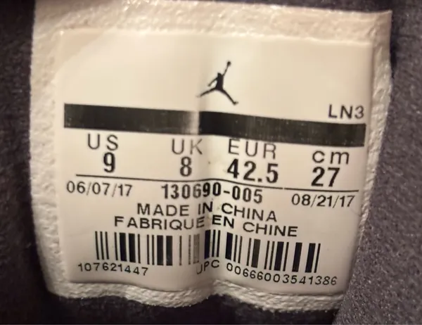 Air Jordan 12 Retro 'Dark Grey' - Image 7