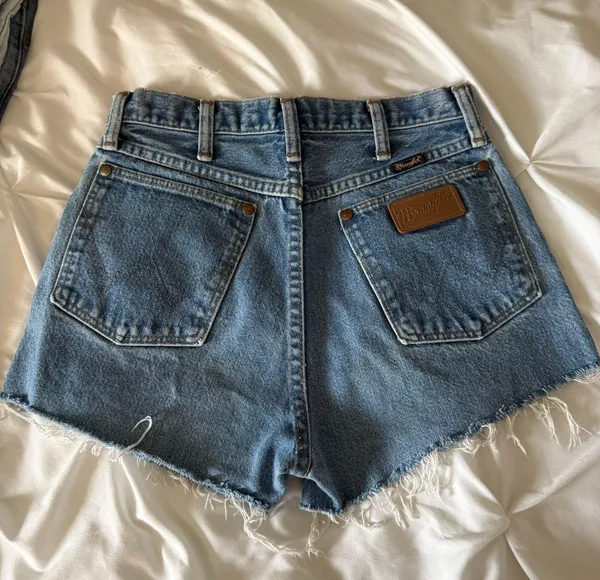 Vintage Denim Shorts - Image 2