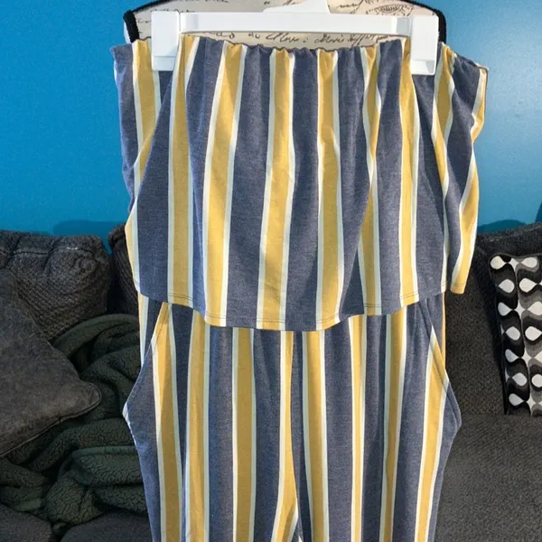 BeBop Strapless Jumpsuit, XL - Image 2