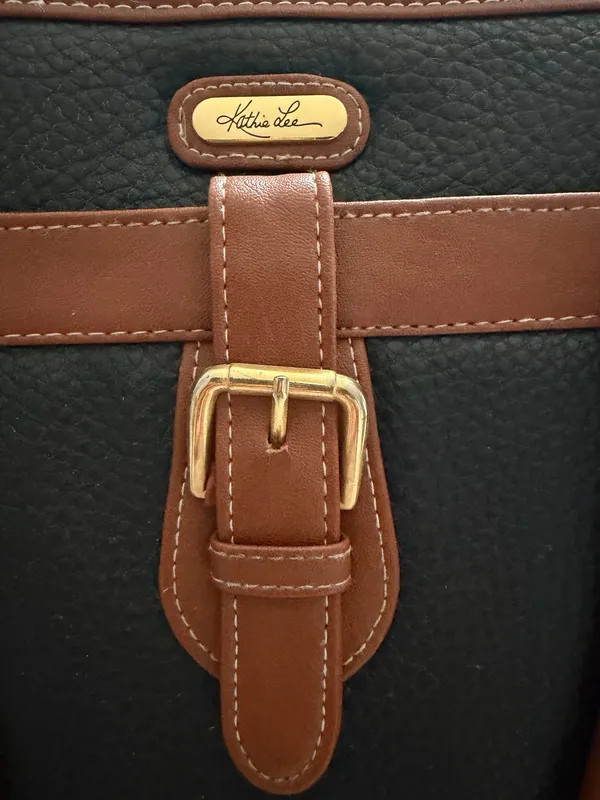 Kathy Lee Collection Vintage 1990’s Briefcase Tote Bag - Image 3