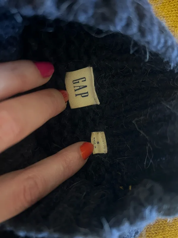 Gap Knit Sweater Navy - Image 3