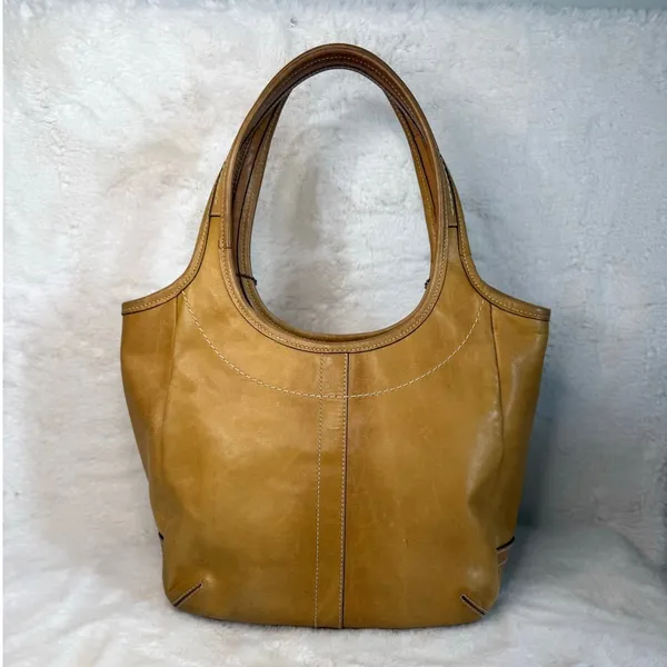 y2k Coach Legacy Tan Ergo Hobo Shoulder Bag - Image 2