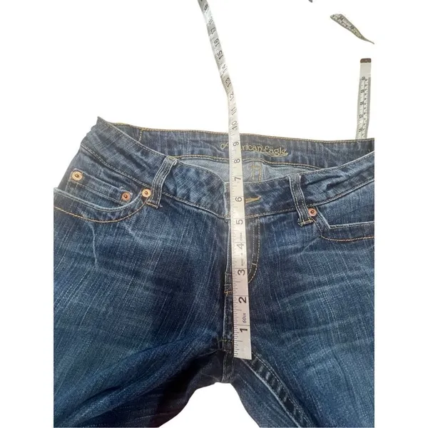 American Eagle Straight-Stretch  77 Jeans Sz 4 - Image 8