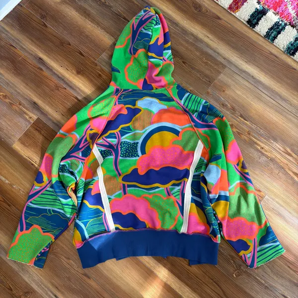 Urban Outfitters Out from Under Psychedelic Hattie Mix Hoodie Sweatshirt - Image 4