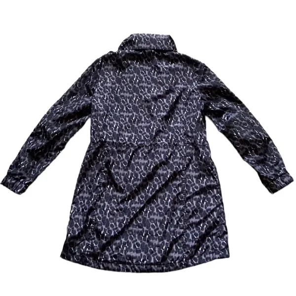Lucky Brand Premium Performance Leopard Print Rain Jacket S - Image 14