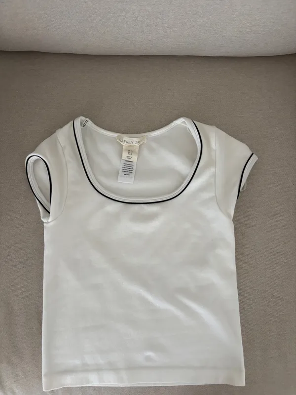 Cute going out top! White - Image 2