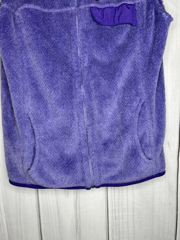Patagonia Vest Womens Sz Small Re-tool Polartec Fleece Purple Hiking Gorp - Image 5