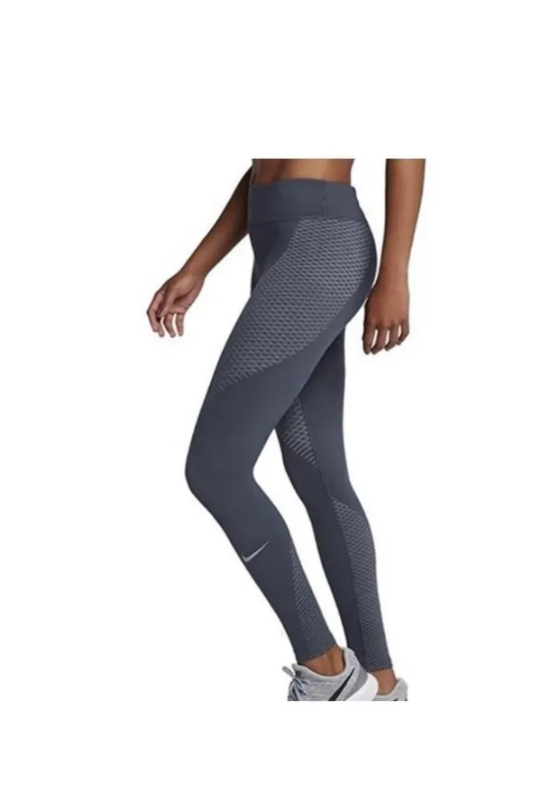 Nike Zonal Strength Women Size Small Slate Blue Running Leggings - Image 2