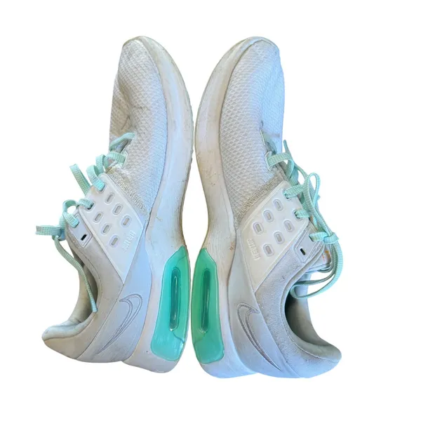 Nike Air Max Bella‎ TR 4 White Green Glow Womens 9.5 - Image 3