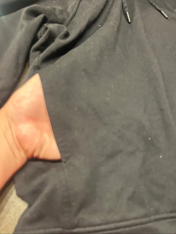 lululemon athletica Black Hooded Pullover Sweatshirt - Image 2