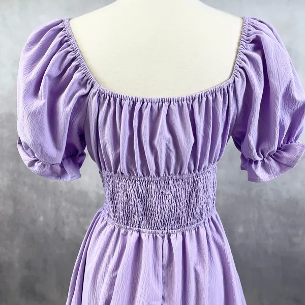 Shein‎ Milkmaid Womens Dress Small Cottage Coquette Babydoll Fairycore Girly - Image 7