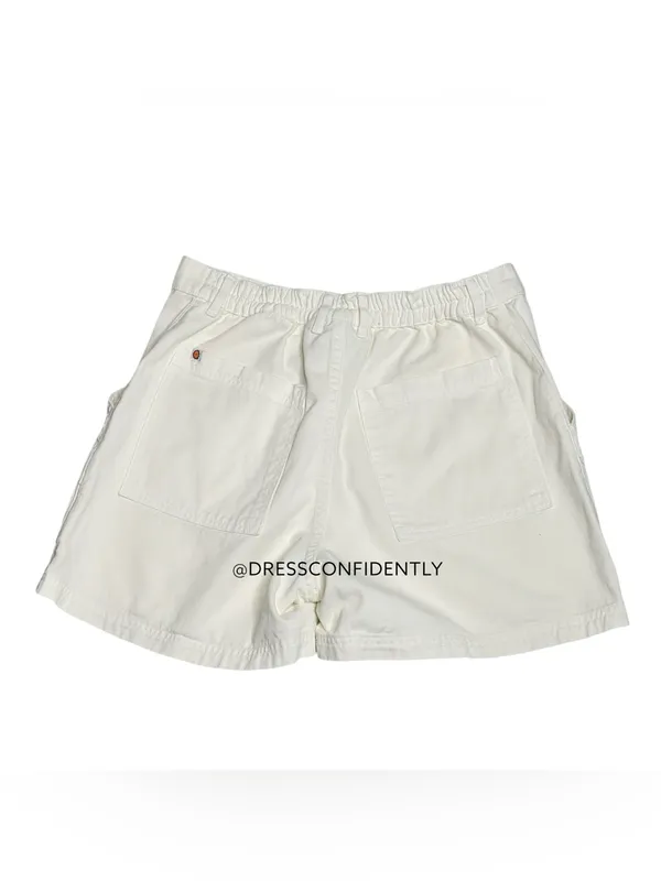 BIG BUD PRESS Classic Work Shorts, Vintage White, Medium White - Image 4