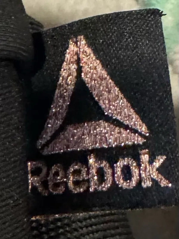 Black Reebok Verona Fanny Pack featuring a prominent Rose Color Logo - Image 3