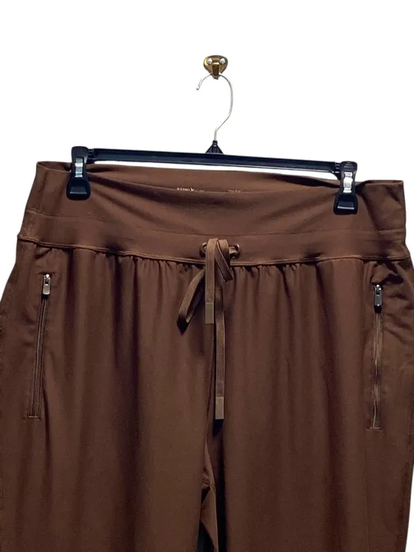 Old Navy Power Soft High Rise Joggers Brown Size XL Workout Athletic Gym Yoga - Image 4