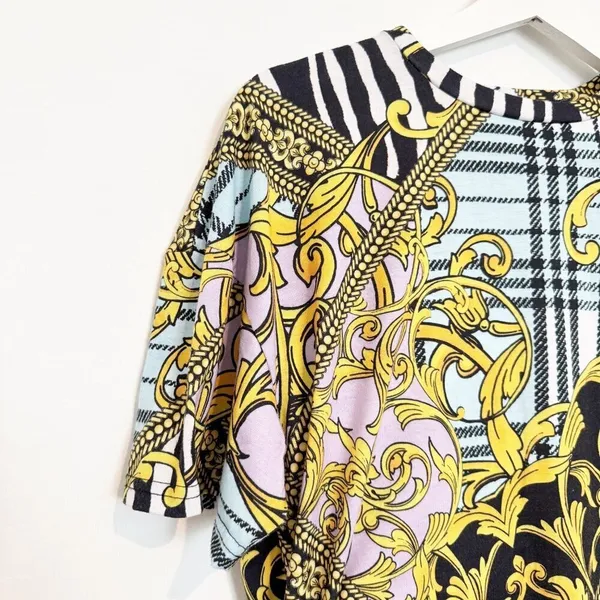 Jaded London Matching Set Womens Top XS Bottom S Shirt Shorts Lounge CoOrd Retro - Image 4