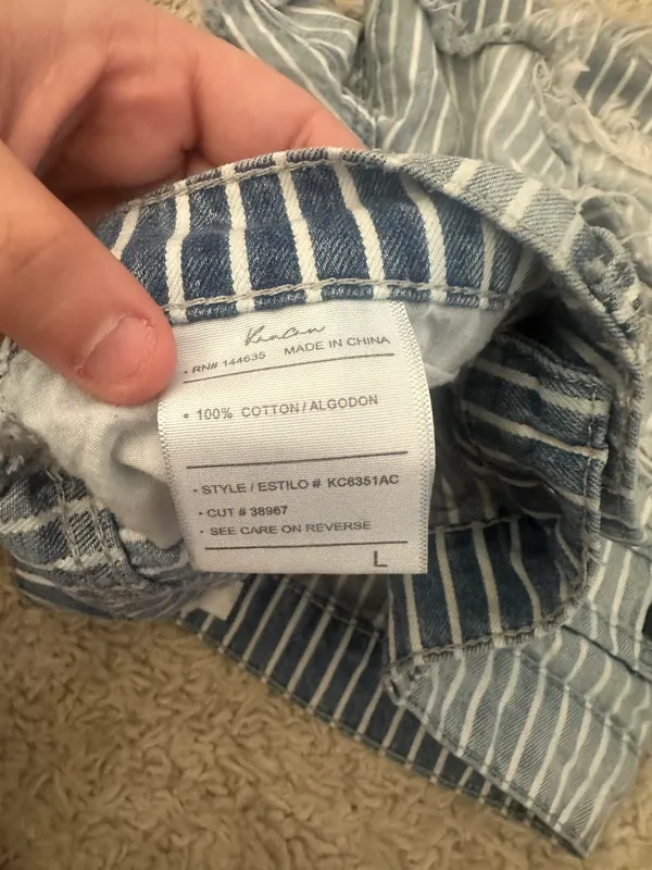 KanCan Striped Shorts - Image 5