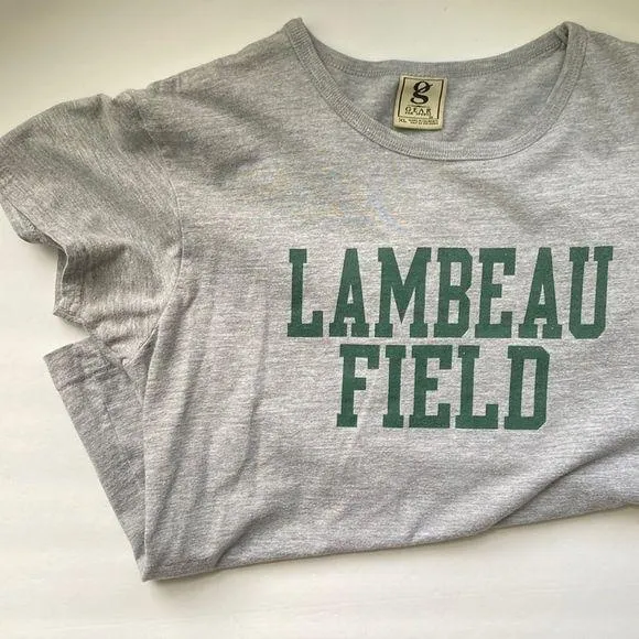 Y2K Packer’s Lambeau Field graphic print t-shirt, size XL - Image 2
