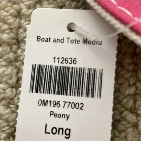 NEW L. L. Bean Boat and Tote Medium Shoulder Bag Long Handles Peony Pink NWT - Image 4