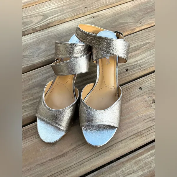 Dressy J.Renee leather sandals🌹🌹 - Image 2