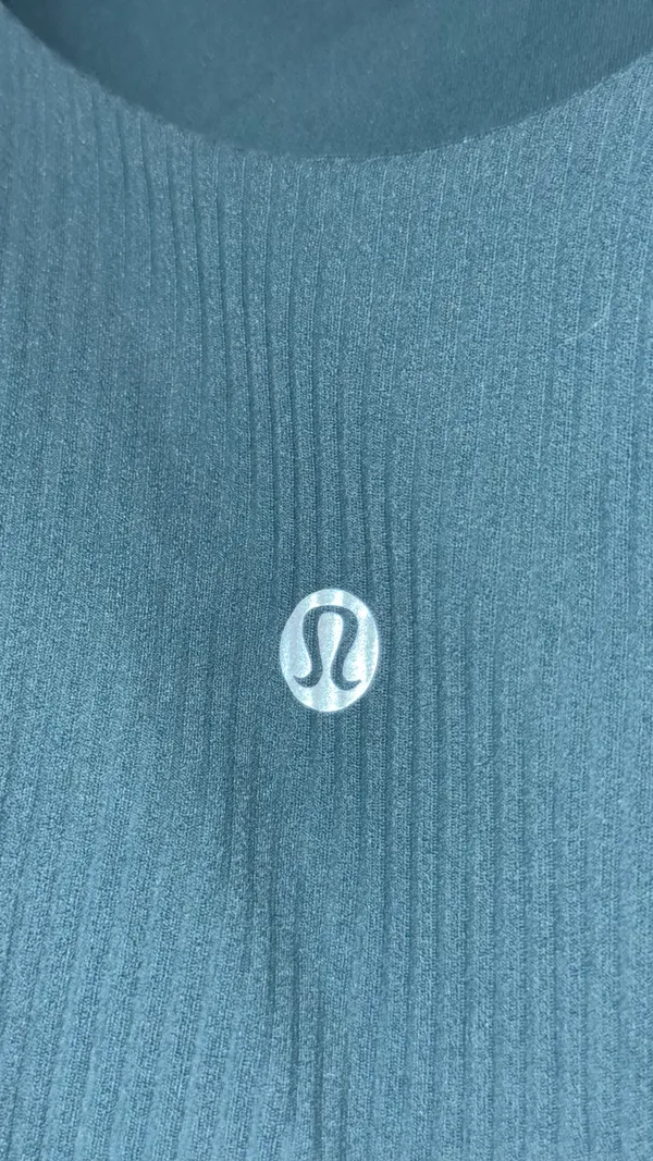 Lululemon Storm teal high neck tank - Image 4