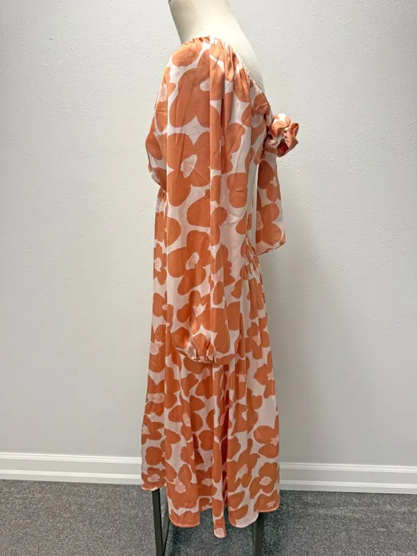 *NEW* Mittoshop Light My Love Floral Midi Dress - Image 6