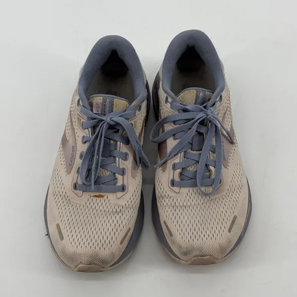 Brooks Adrenaline GTS 22 Womens 8.5 Running‎ Shoes Gray Rose Gold - Image 2