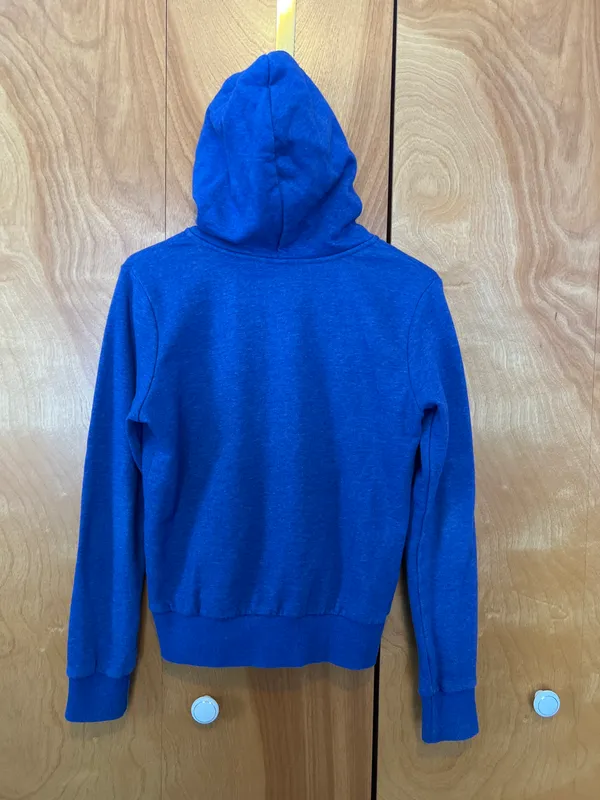 H&M Royal Blue Zip Up Hoodie - Image 2