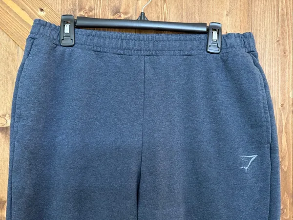 Gymshark Women’s Size Medium Blue Jogger Sweatpants Athletic Lounge (7971) - Image 3