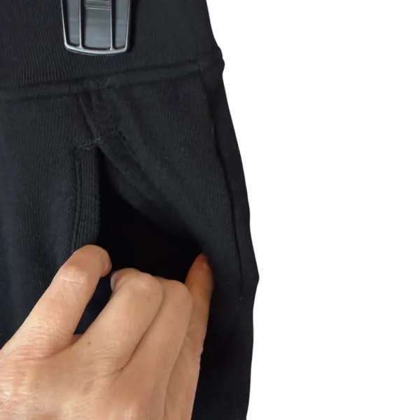 ATM Anthony Thomas Melillo Pants Women Small‎ Black French Terry Joggers Lounge - Image 6