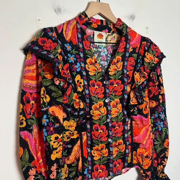 FARM RIO- Spring Banana Multicolor Size XS - Image 3
