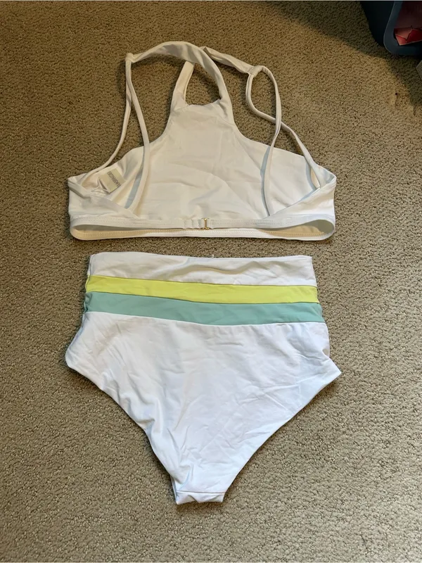 NWOT L*Space Haute Wilson bikini set white - Image 5