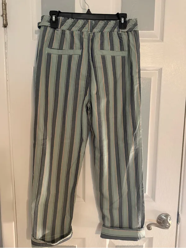 Free People Marielle Striped Pull On Pants - Image 4