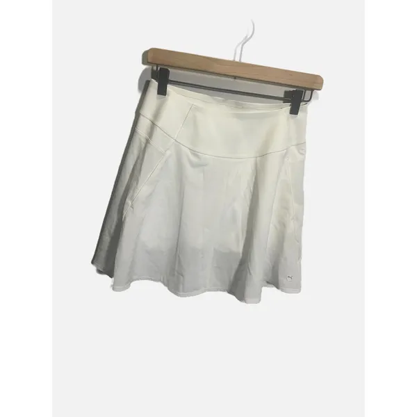 Puma Golf Skirt Womens Small White DryCell Athletic Tennis Sporty 595853-02 - Image 2