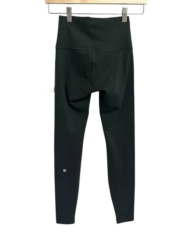 NEW Lululemon Wunder Train High-Rise Tight 28" Size 4 Rainforest Green - Image 2