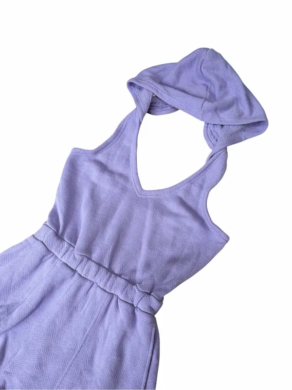 Free People Halter Hooded Romper size small, NWT - Image 5
