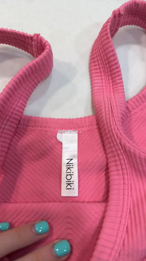 NIKIBIKI Tank Top Cropped Ribbed - Image 2