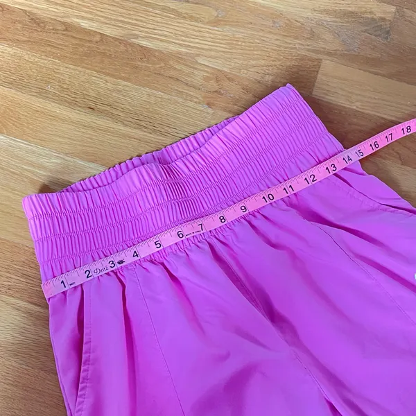 Nike Dri-FIT Pink Wide Leg Track Pants M - Image 7