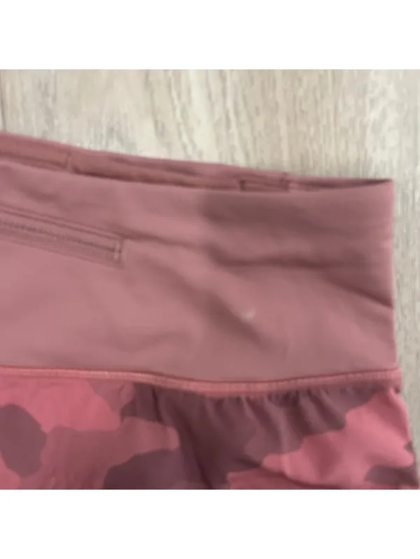 Lululemon Speed Up Short Tall 4 Pink Camo Running Athletic Lined Pocket - Image 6