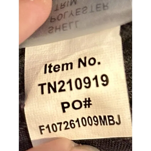 Title Nine Black Pants Ankle Zippers Pockets Size L Large EUC! - Image 9