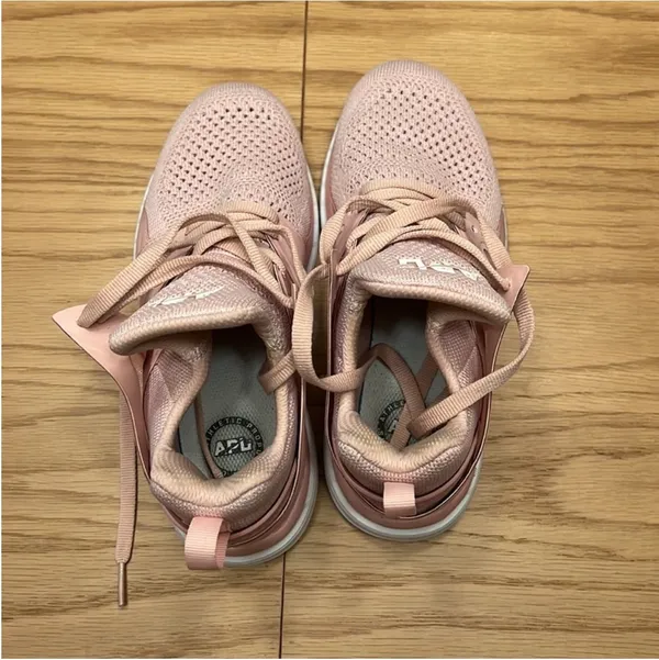 APL TechLoom Ascend Pink Knit Sneakers Size 6.5 - Image 3