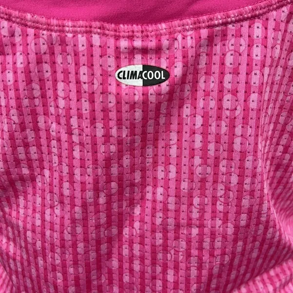 Adidas pink spaghetti strap Climacool athletic tank - Image 5