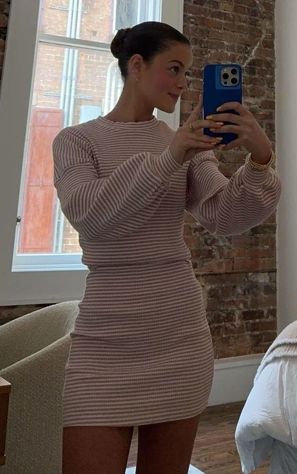 Revolve All The Ways stripes Bodycon Dress - Image 2