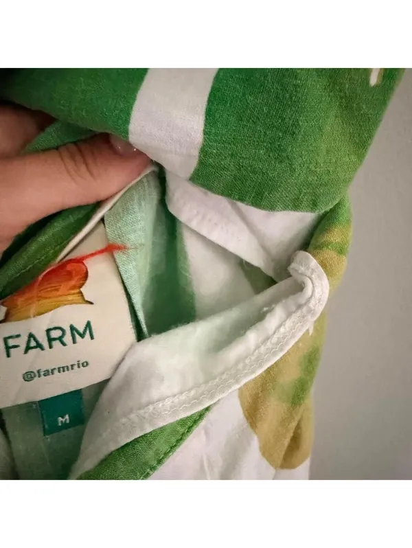 Farm Rio Wide Leg Monstera Jumpsuit - Image 7
