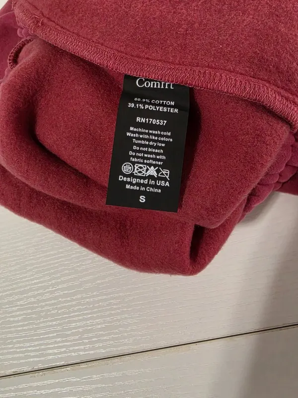 Comfrt Minimalist Sweatpants - Berry - Women's Size S - KJHU54 - Image 9